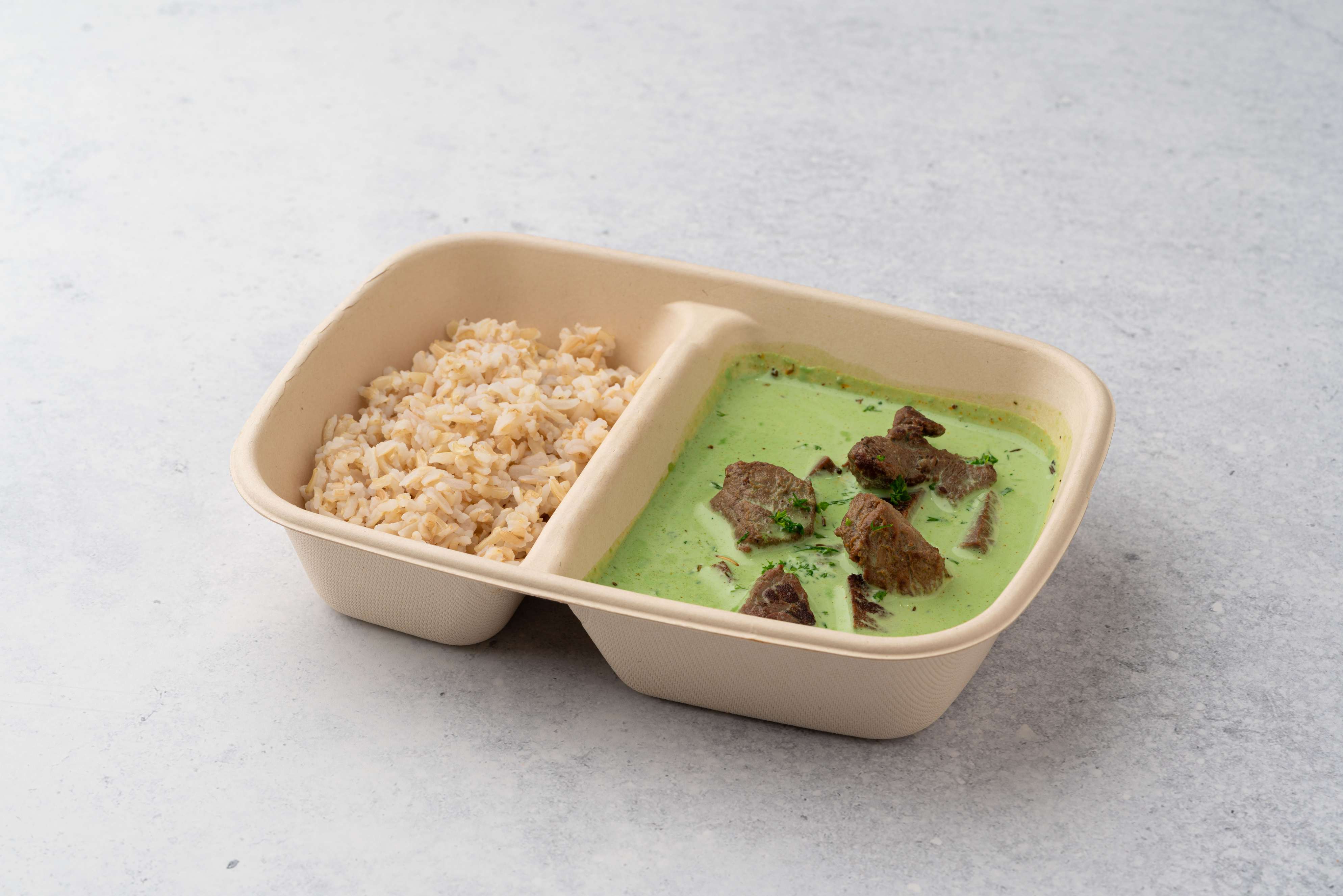 Beef Massaman Curry With Brown Rice